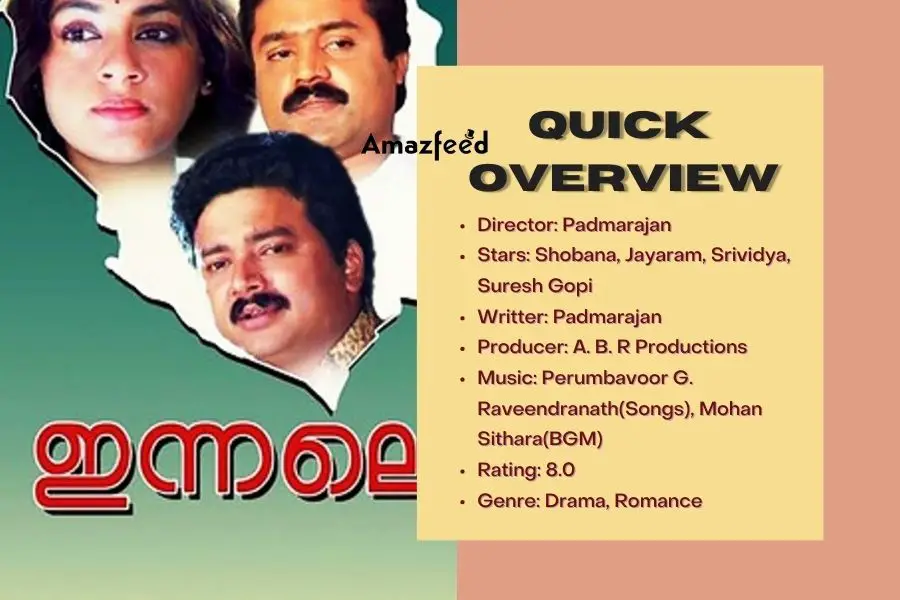 Innale (1989) Top 50 Best Malayalam Movies