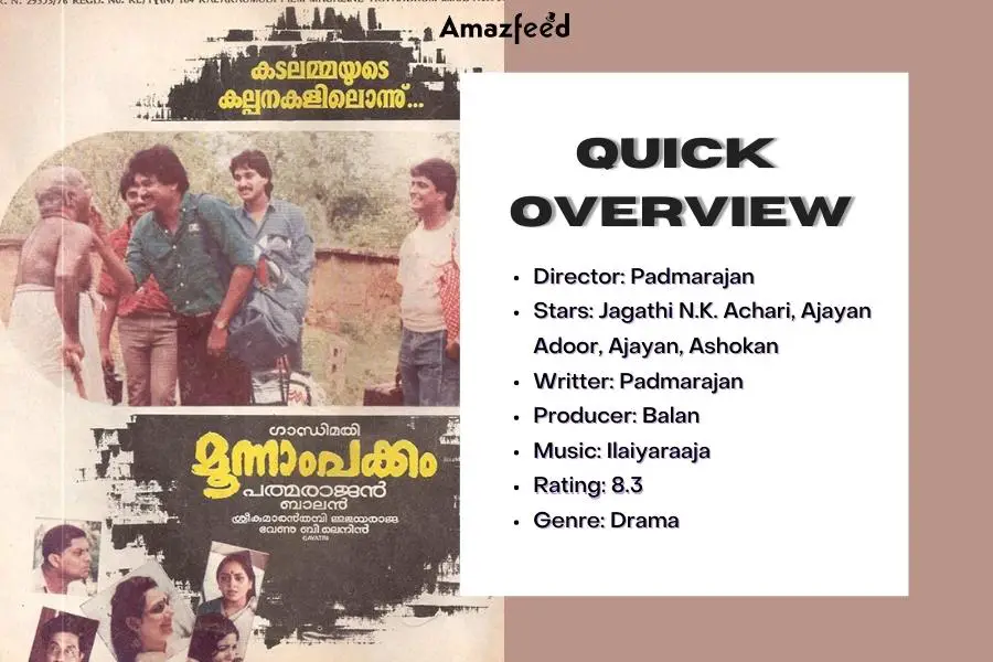 Moonnam Pakkam (1988) Top 50 Best Malayalam Movies