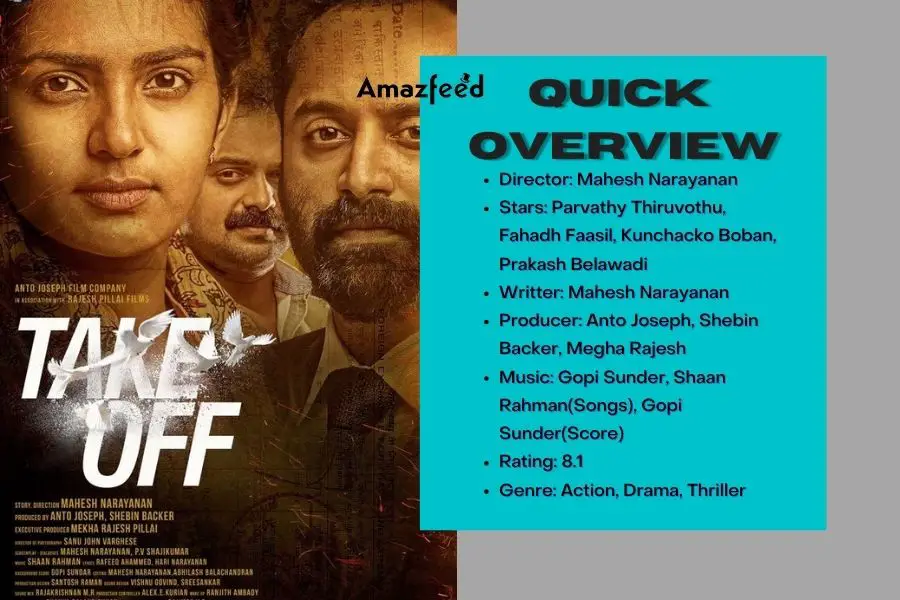 Take Off (2017) Top 50 Best Malayalam Movies