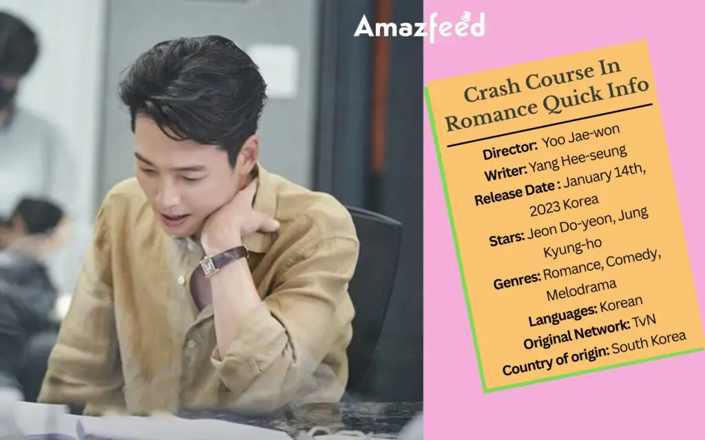Crash Course In Romance (tvN) Jan 14 2023
