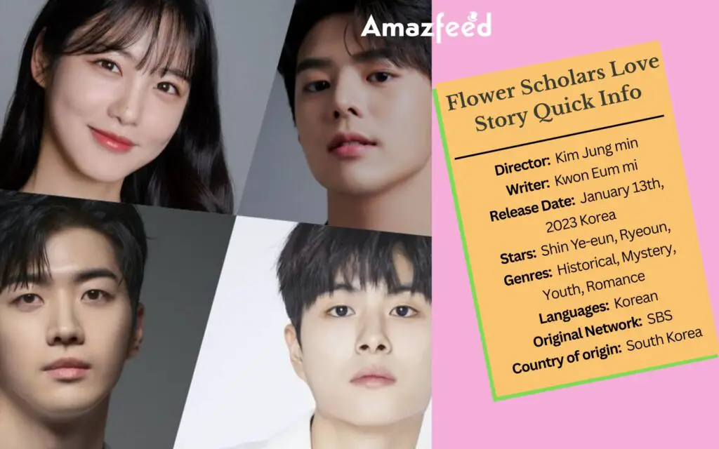 Flower Scholars’ Love Story (SBS) ,Jan 13 2023