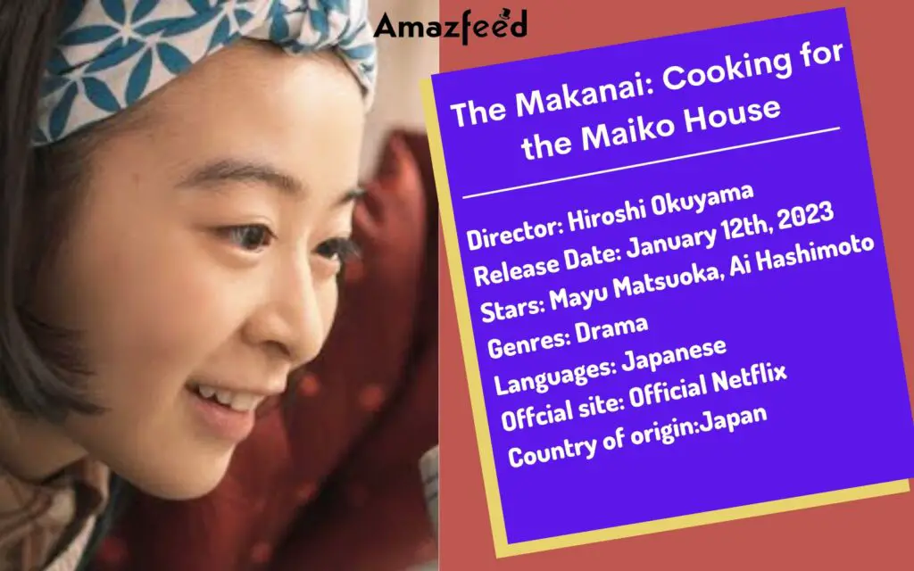 The Makanai: Cooking for the Maiko House Jan 12th 2023