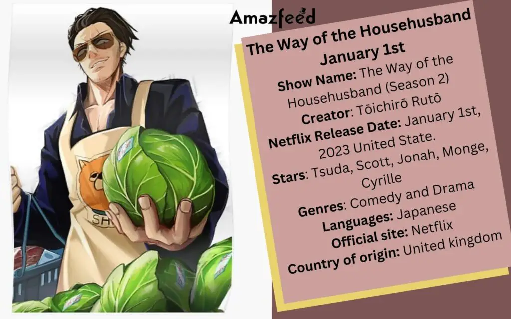 The Way of the Househusband (Season 2) January 1st 2023