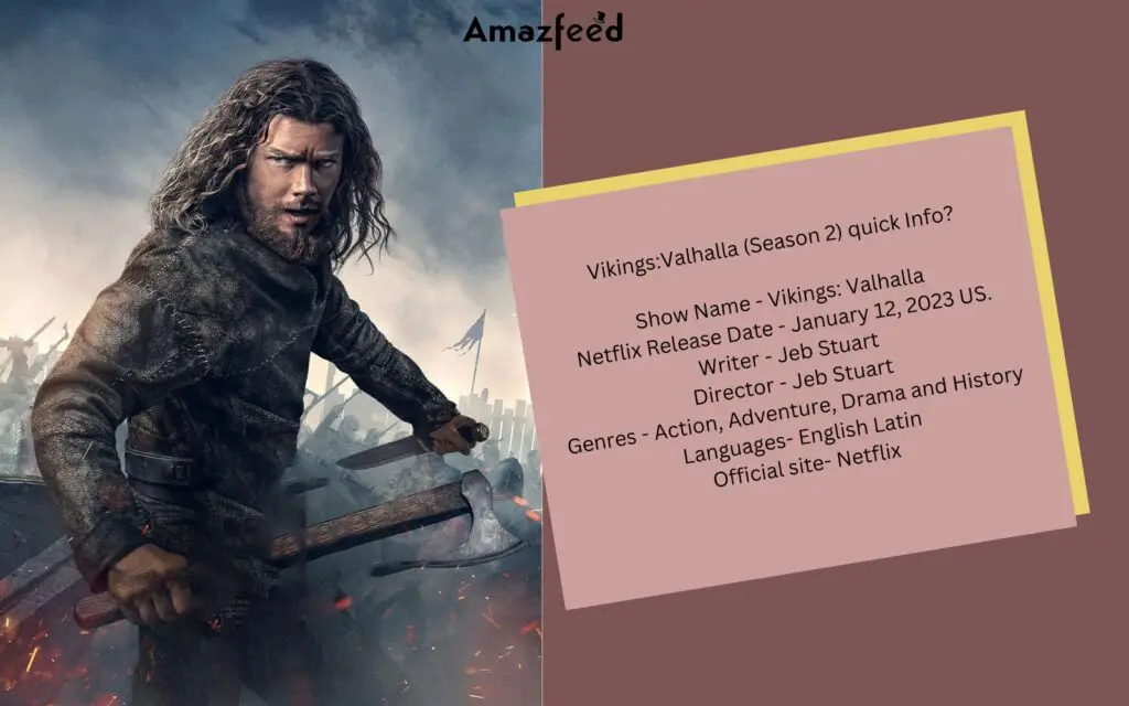 Vikings: Valhalla (Season 2) January 12, 2023