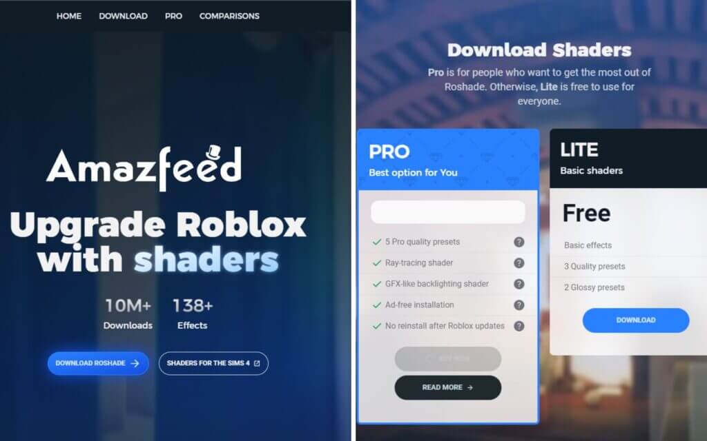 How to install Reshade shaders on Roblox