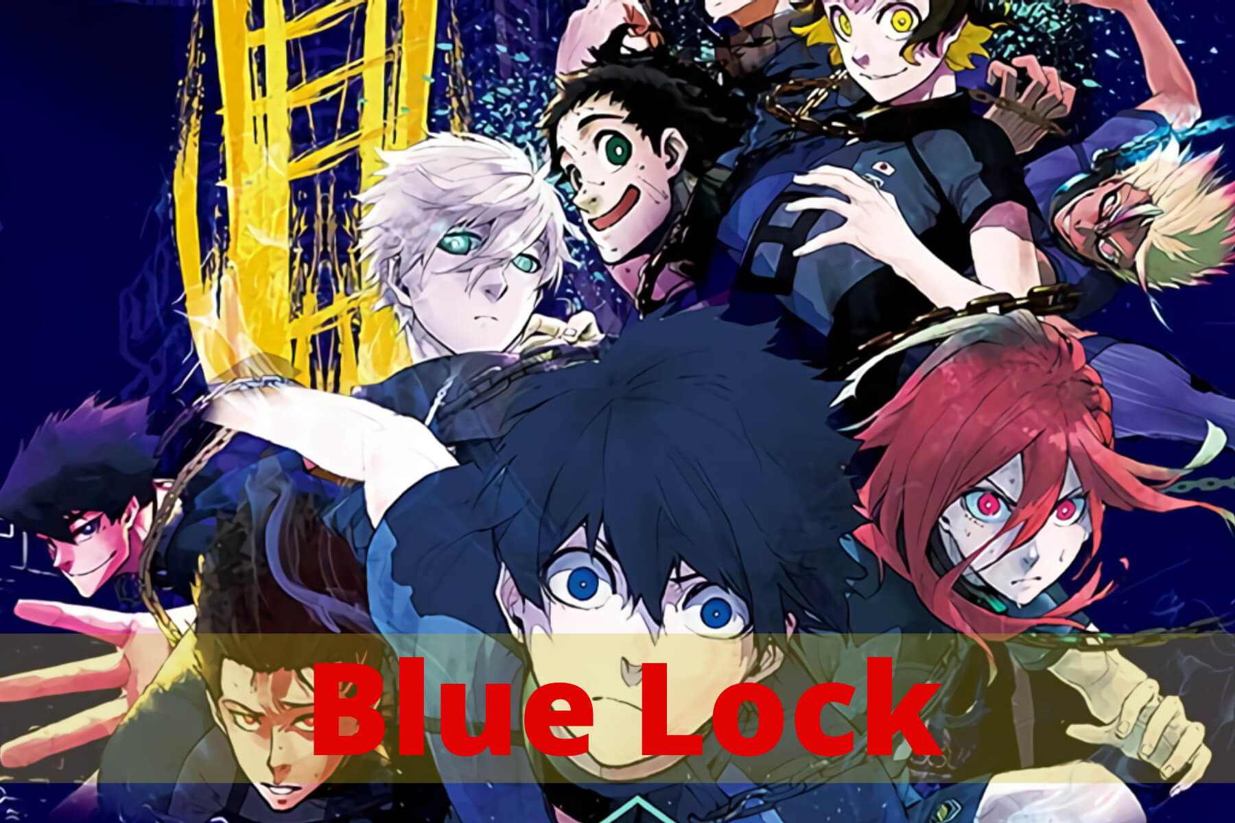 Blue Lock Will Premiere on October 8, New Trailer and Visual Released