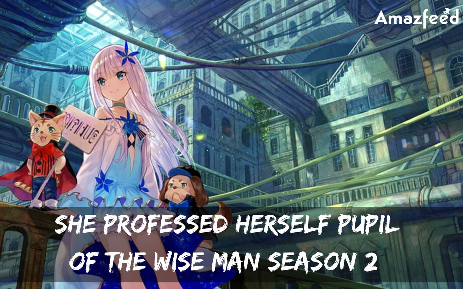MyAnimeList on X: News: Kenja no Deshi wo Nanoru Kenja (She Professed  Herself Pupil of the Wise Man) casts Shouta Aoi (Hamefura) as Creos; Studio  A-CAT produces adventure fantasy TV anime for