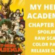 Boku No My Hero Academia Chapter 359 Spoiler, Raw Scan, Countdown, Release Date