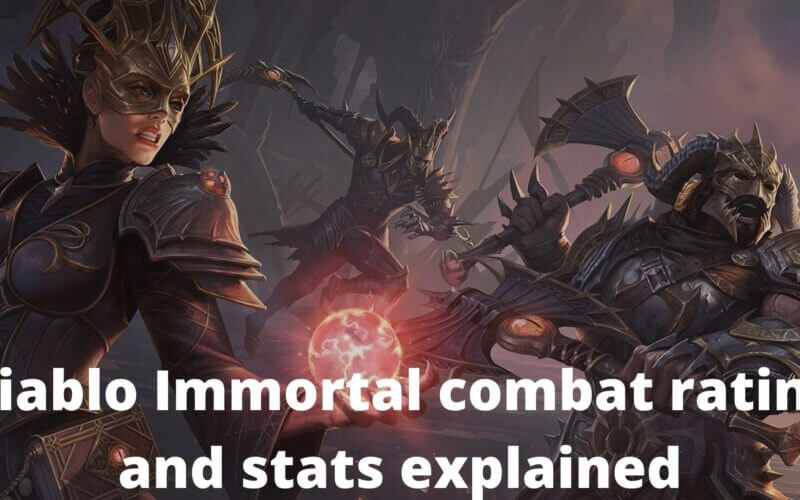 Diablo Immortal combat rating and stats explained