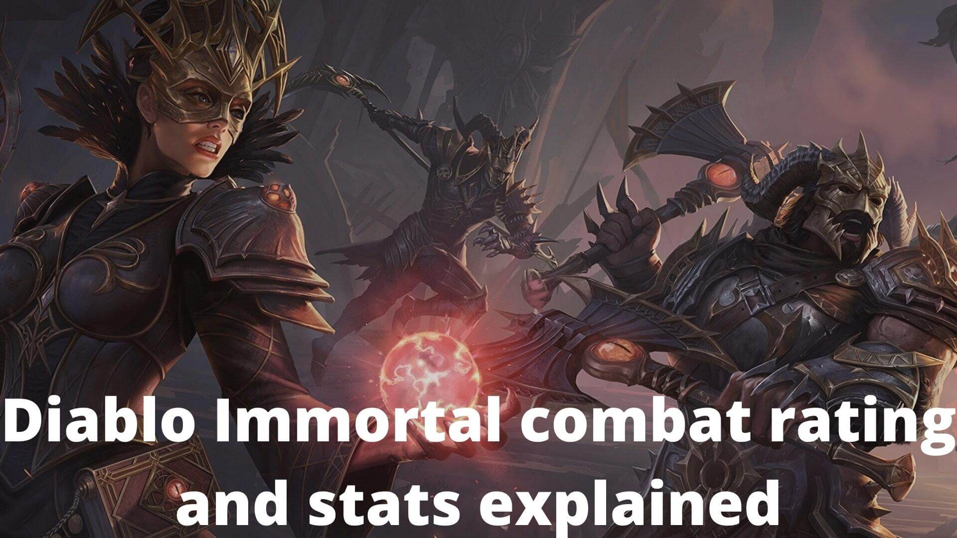 Diablo Immortal Combat Rating and Stats Explained » Amazfeed