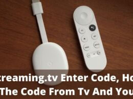 Getstreaming.tv Enter Code, How To Enter The Code From Tv And Youtube?
