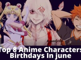 Top 8 Anime Characters Birthdays In june