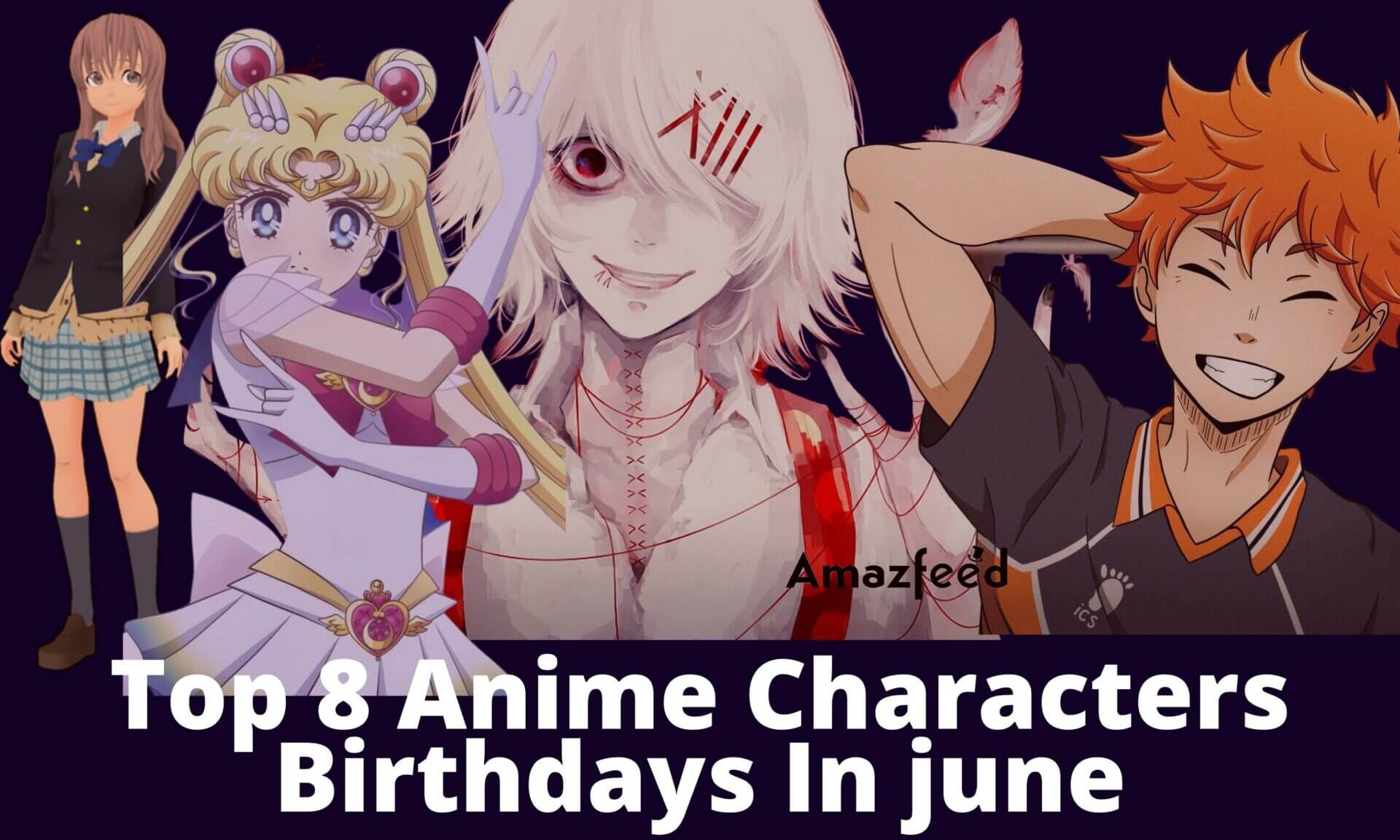 Best Anime Characters Born In June