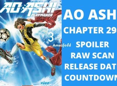 Ao Ashi Chapter 298 Spoiler, Raw Scan, Countdown, Color Page, Release Date