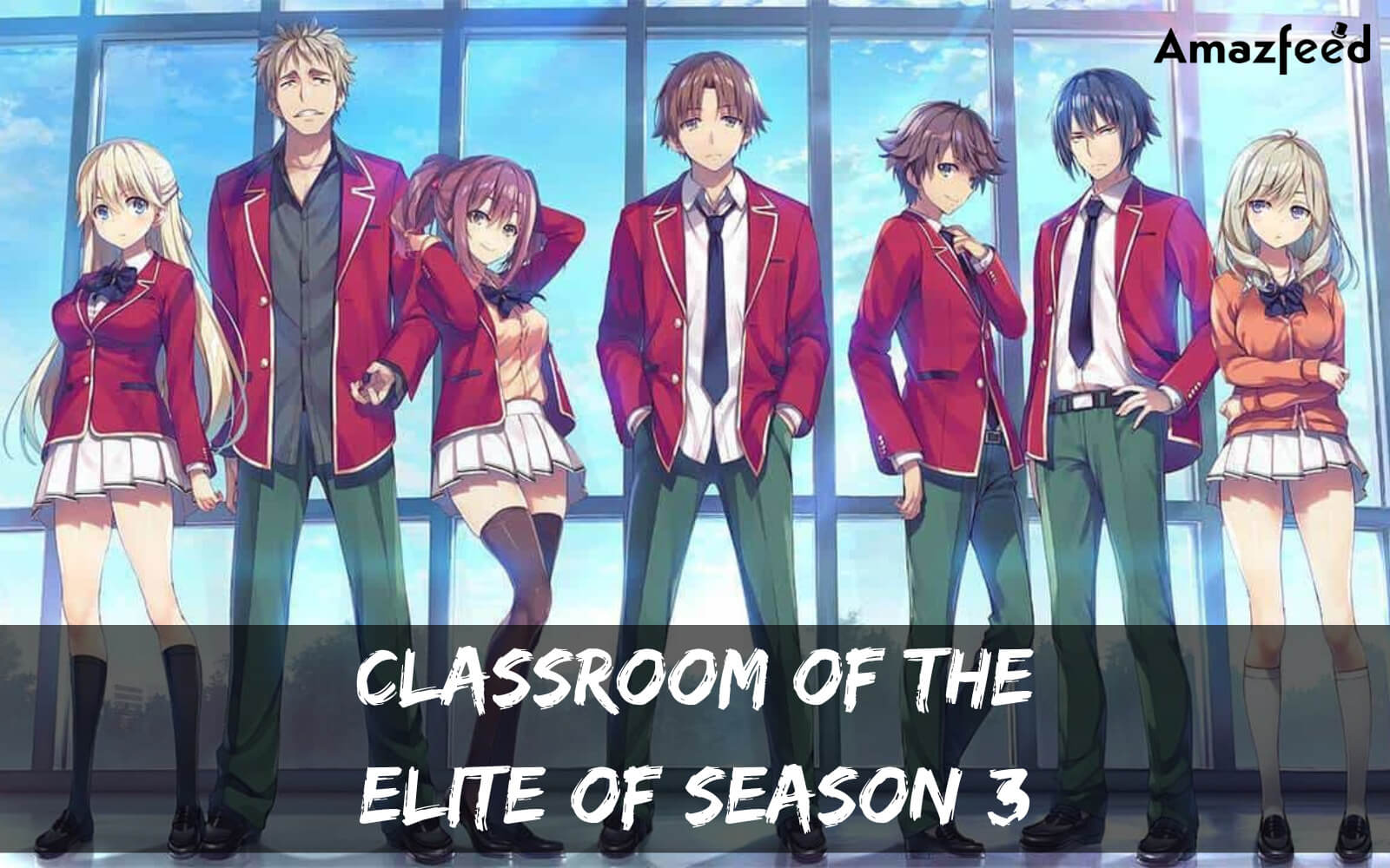 OtakuPT on X: Classroom of the Elite 3 adiado para a Temporada de