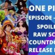 One Piece Episode 1026 Reddit Spoilers, Release Date and Leaks, Cast, Trailer