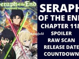 Seraph Of The End Chapter 118 Spoiler, Raw Scan, Release Date, Color Page