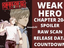 Weak Hero Chapter 204 Spoiler, Raw Scan, Color Page, Release Date, Countdown