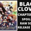 Black Clover Chapter 333 Spoiler, Plot, Raw Scan, Color Page, and Release Date