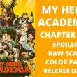Boku No My Hero Academia Chapter 368 Spoiler, Raw Scan, Countdown, Release Date