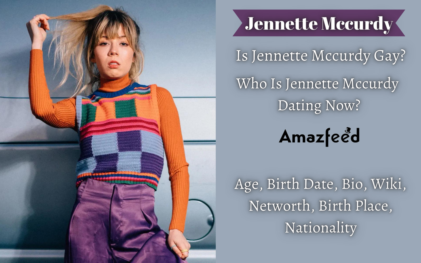 Jennette mccurdy gay