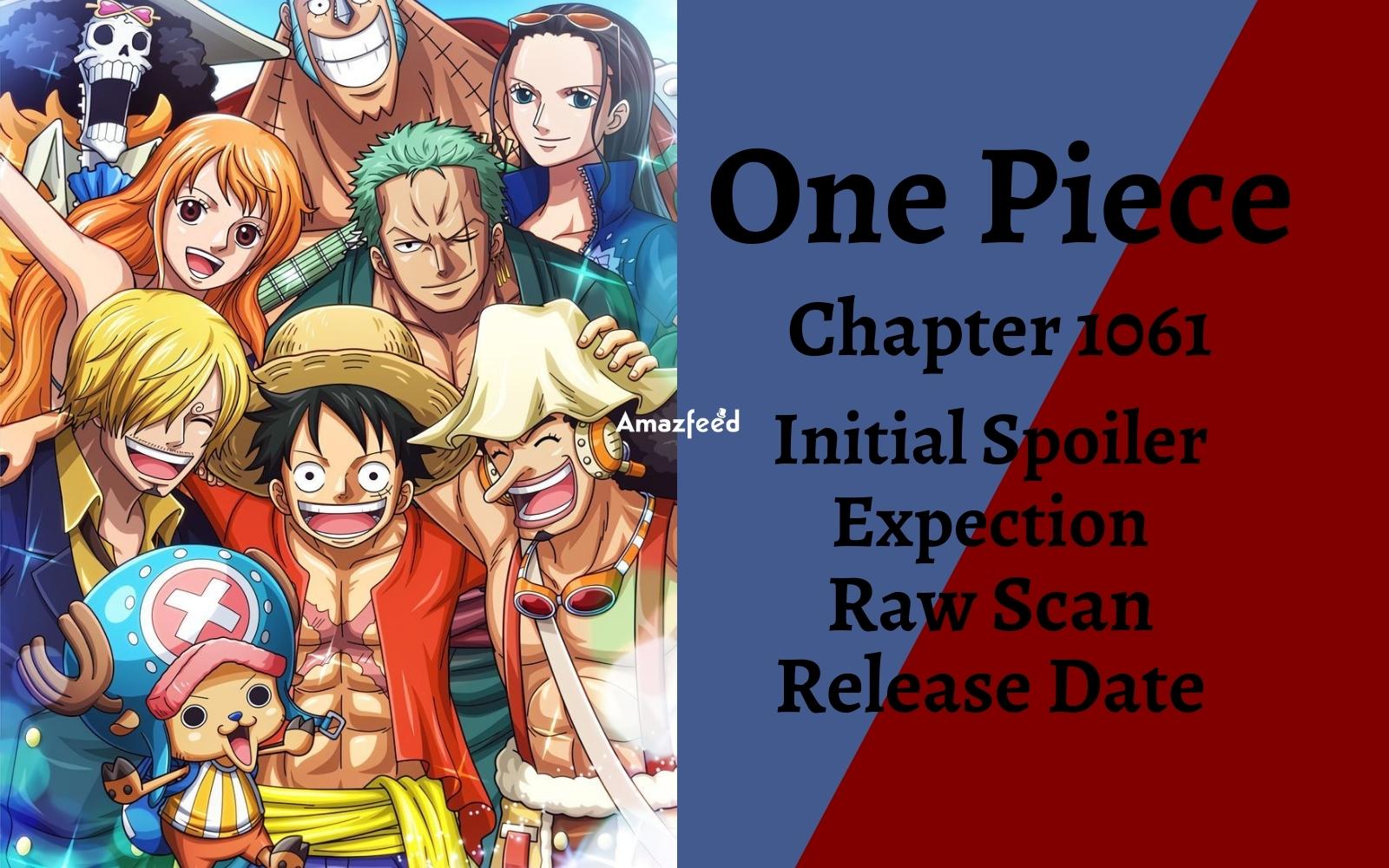 One Piece  Primeiros spoilers do mangá 1061