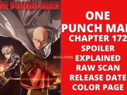 One Punch Man Chapter 172 Reddit Spoiler Explanation, Shonen Jump Release Date, Raw Scan, Color Page
