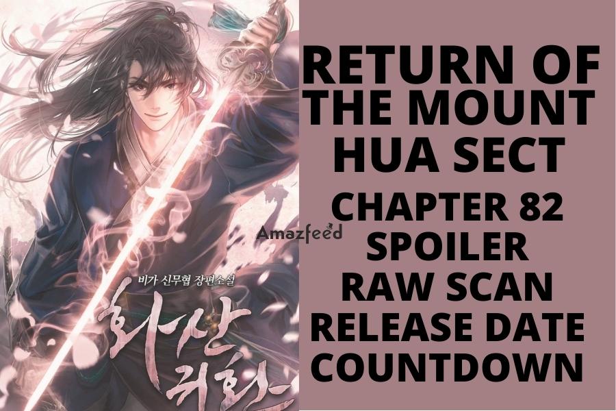 Return Of The Mount Hua Sect 82 Return Of The Mount Hua Sect Chapter 82 Spoiler, Raw Scan, Color Page