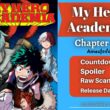 Boku No My Hero Academia Chapter 372 Spoiler, Raw Scan, Countdown, Release Date