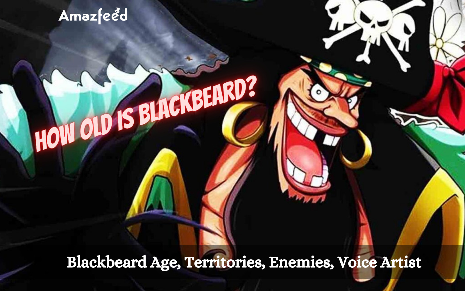 How Old Is Blackbeard AKA Marshall D. Teach? Blackbeard Age