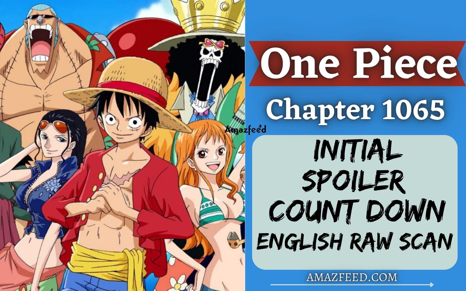 cont. One Piece 1065 manga chapter spoilers: Look at this