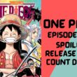 One Piece Episode 1042 Reddit Spoilers, Release Date and Leaks, Cast, Trailer