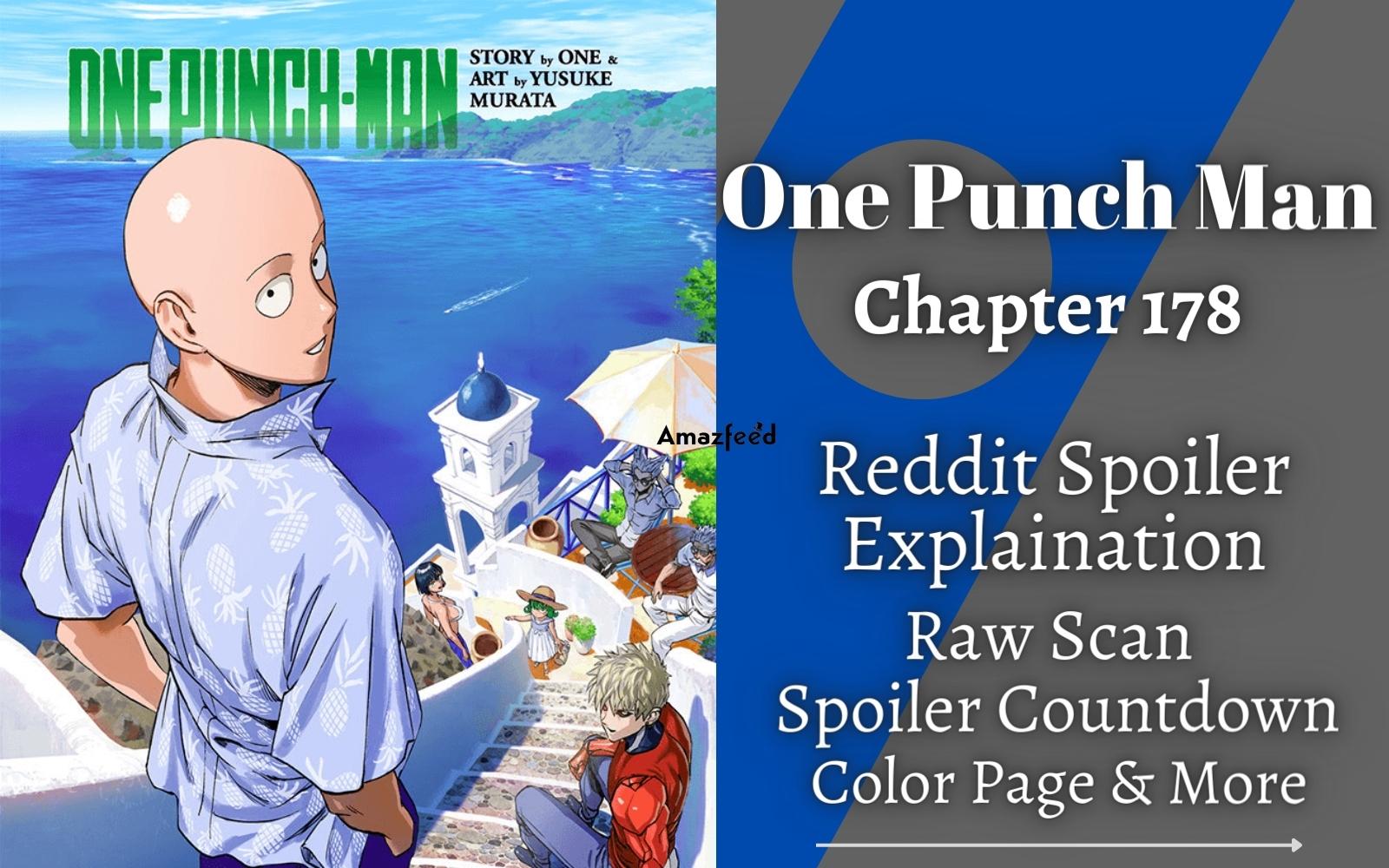 One Punch Man Chapter 179 - Release Date and Time