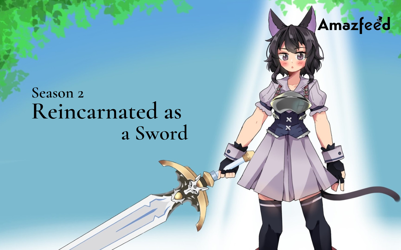 REINCARNATED AS A SWORD EPISODE 2 RELEASE DATE visual data 8