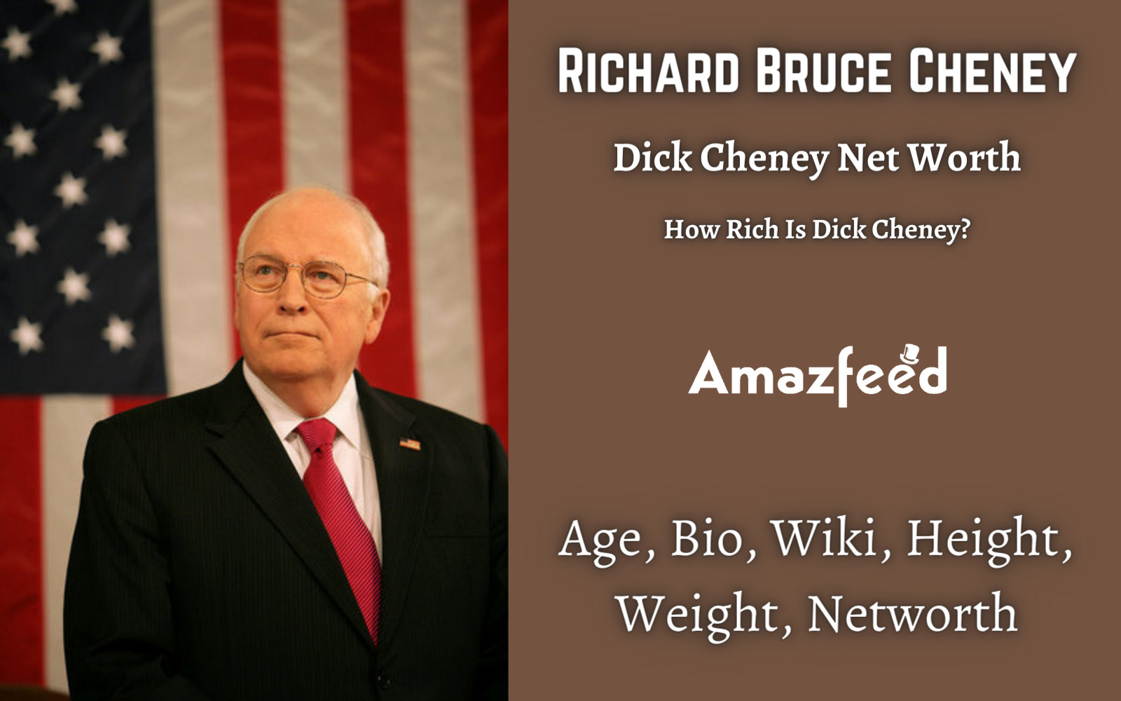 Dick Cheney Net Worth How Rich Is Dick Cheney Dick Cheney Age Bio