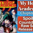 Boku No My Hero Academia Chapter 377 Spoiler, Raw Scan, Countdown, Release Date