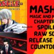 Mashle Magic And Muscle Chapter 139 Spoiler, Raw Scan, Color Page, Release Date
