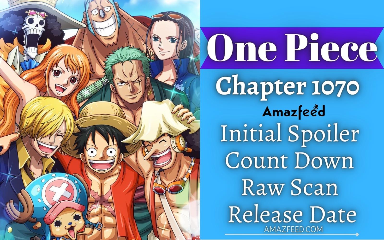 ONE PIECE EPISÓDIO 1070 CANCELADO? Entenda! 