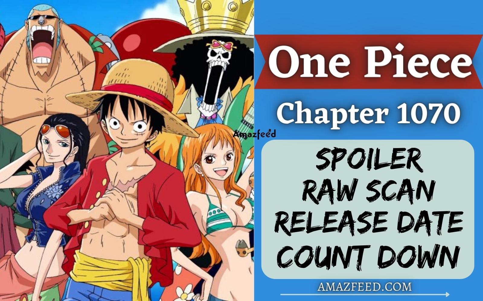 ONE PIECE EPISÓDIO 1070 CANCELADO? Entenda! 