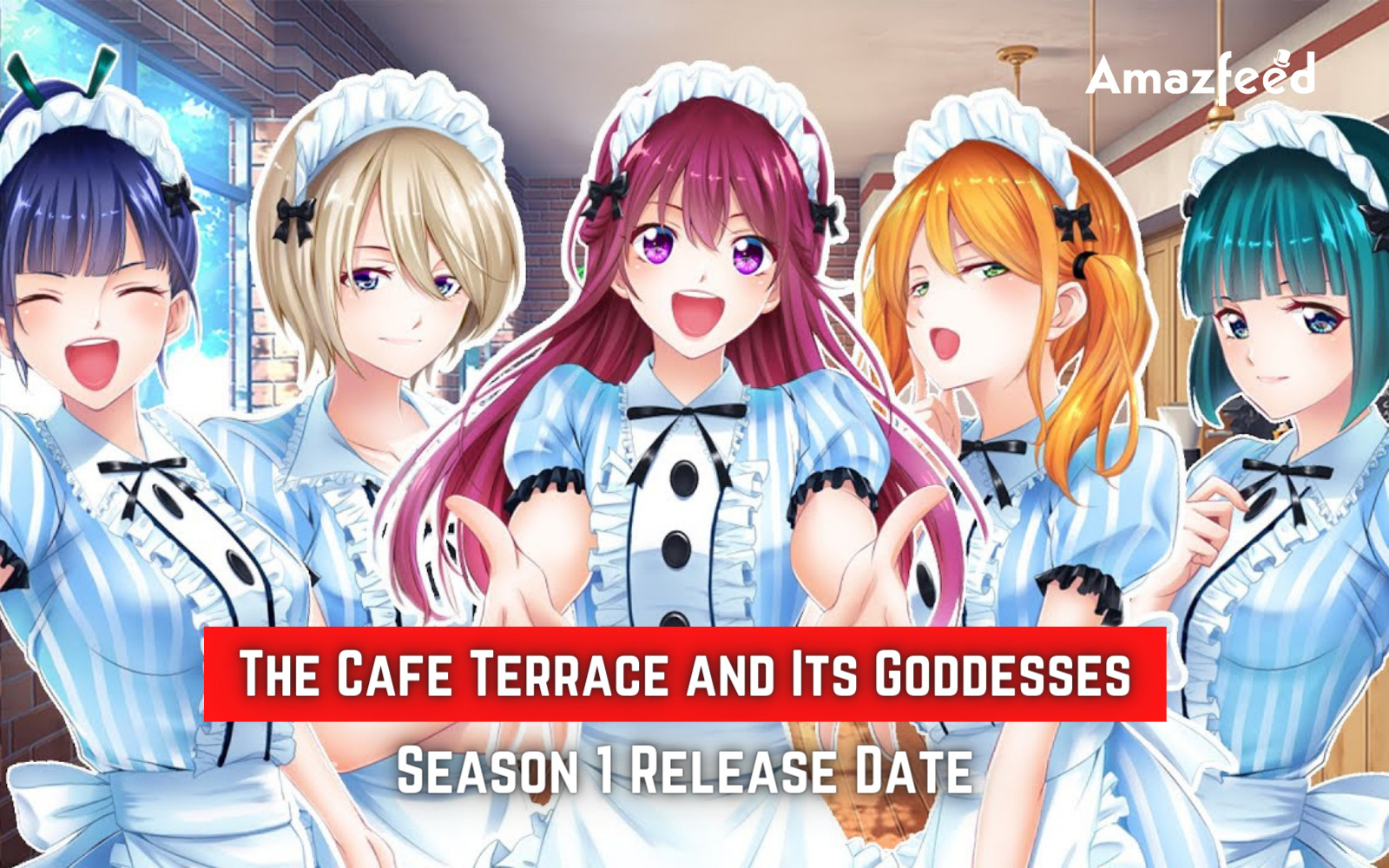 Romcom Harem Manga Megami no Cafe Terrace Gets Anime Adaptation