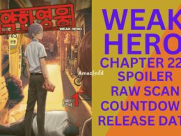 Weak Hero Chapter 223 Spoiler, Raw Scan, Color Page, Release Date, Countdown