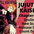 Jujutsu Kaisen Chapter 211 Spoiler, Raw Scan, Release Date, Count Down
