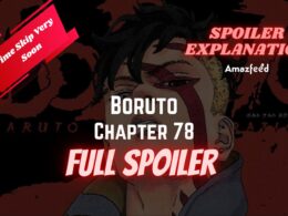Boruto Chapter 78 Full Spoiler Explanation