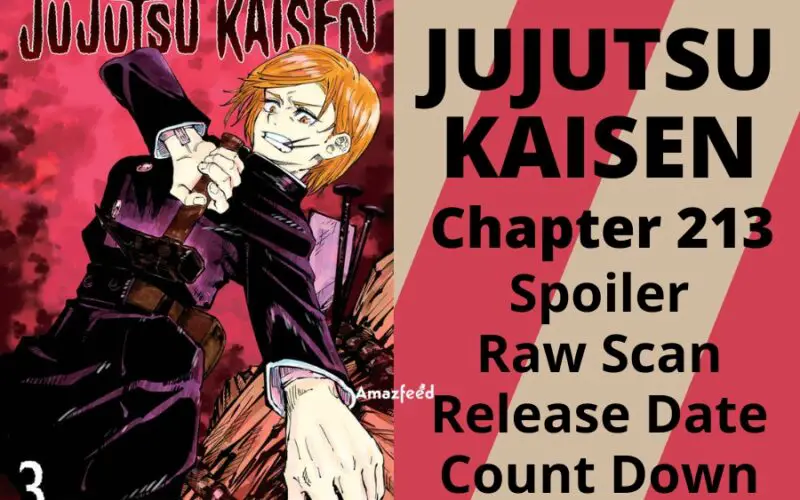 Jujutsu Kaisen Chapter 213 Spoiler, Raw Scan, Release Date, Count Down