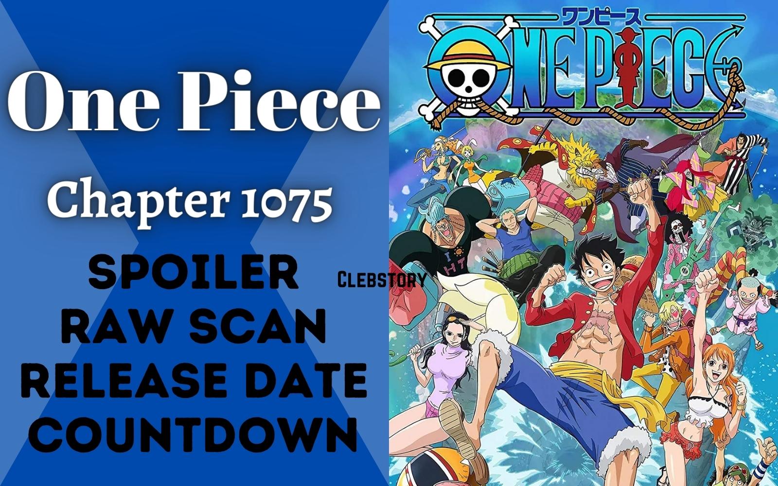 One Piece chapter 1075 Spoilers Reddit