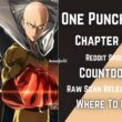 One Punch Man Chapter 182 Spoiler, Raw Scan, Release Date, Count Down