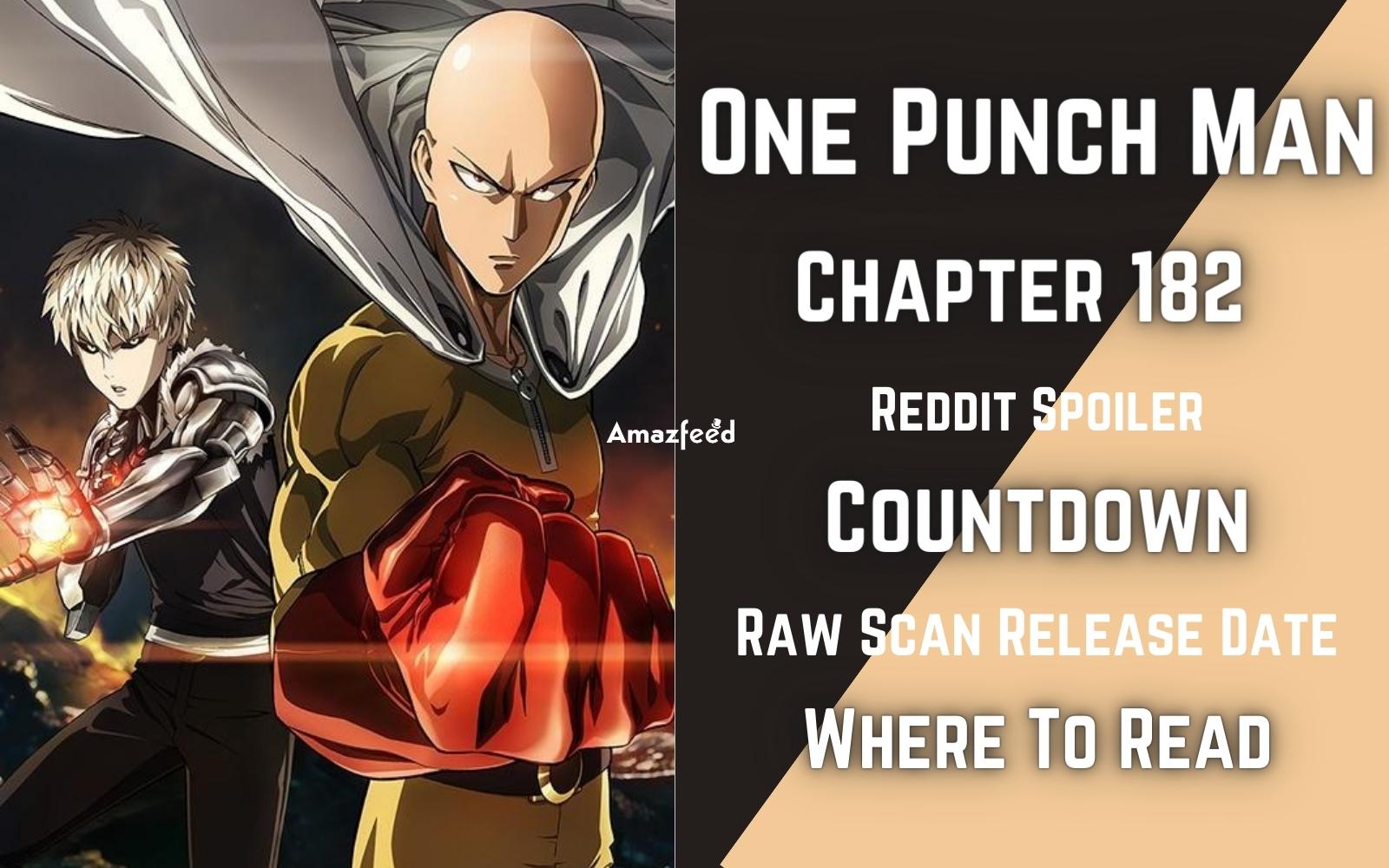 Chapter 182 (Online), One-Punch Man Wiki