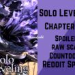 Solo Levelling Chapter 188 Spoiler, Raw Scan, Release Date, Countdown