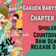 Gakuen Babysitters Chapter 135 Spoiler, Raw Scan, Countdown, Release Date