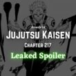 Jujutsu Kaisen Chapter 217.1